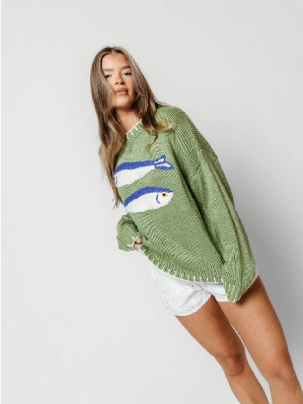 Bailey Rose Fish Sweater - Picture 4 of 6